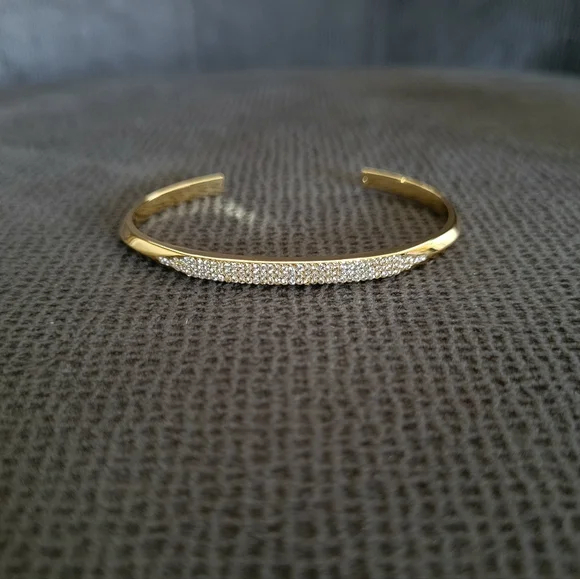 Kate Spade♠️ "Raise the Bar" Gold💛 Open Cuff Bracelet - NWT - Picture 5 of 12